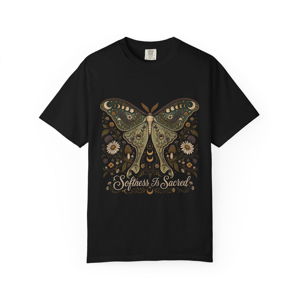 Grow Into the Sacred Dark | Unisex Garment-Dyed T-shirt