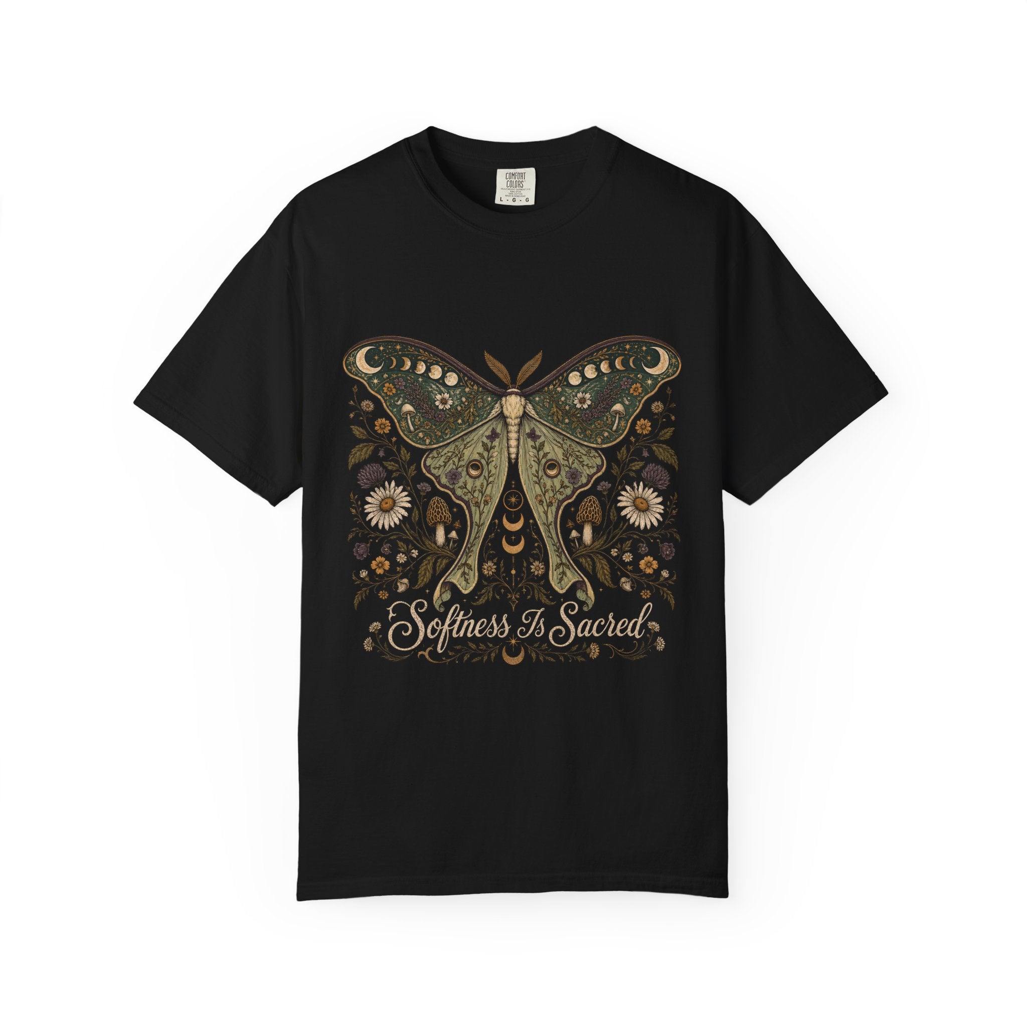 Grow Into the Sacred Dark | Unisex Garment-Dyed T-shirt