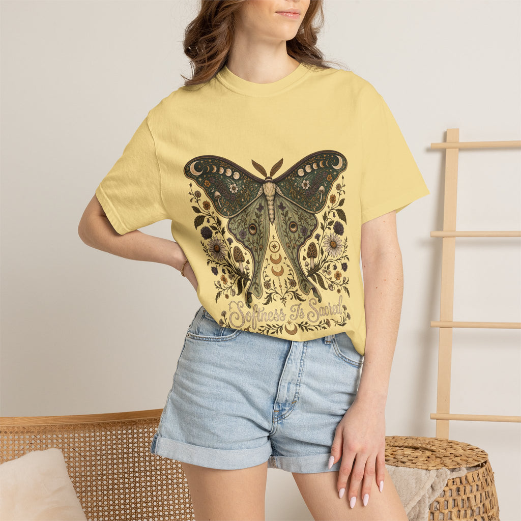 Grow Into the Sacred Dark | Unisex Garment-Dyed T-shirt