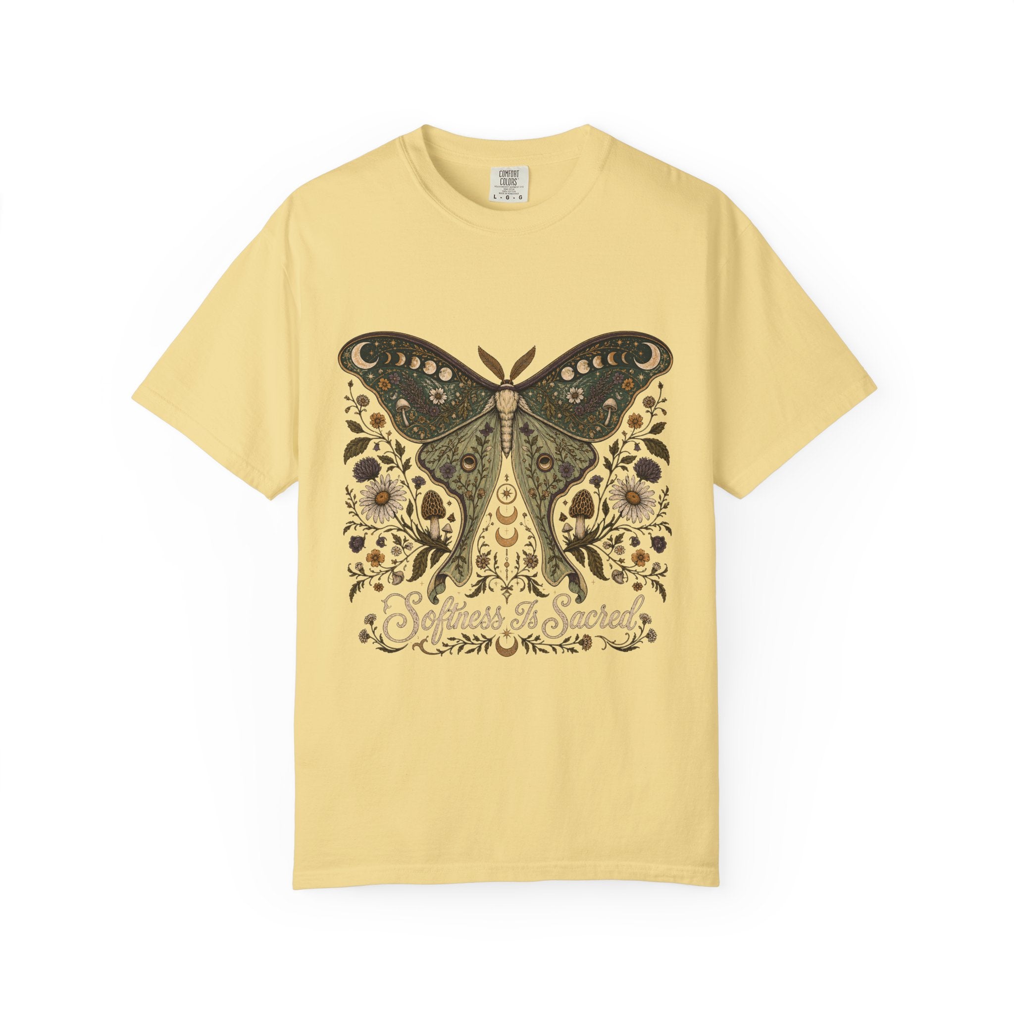 Grow Into the Sacred Dark | Unisex Garment-Dyed T-shirt